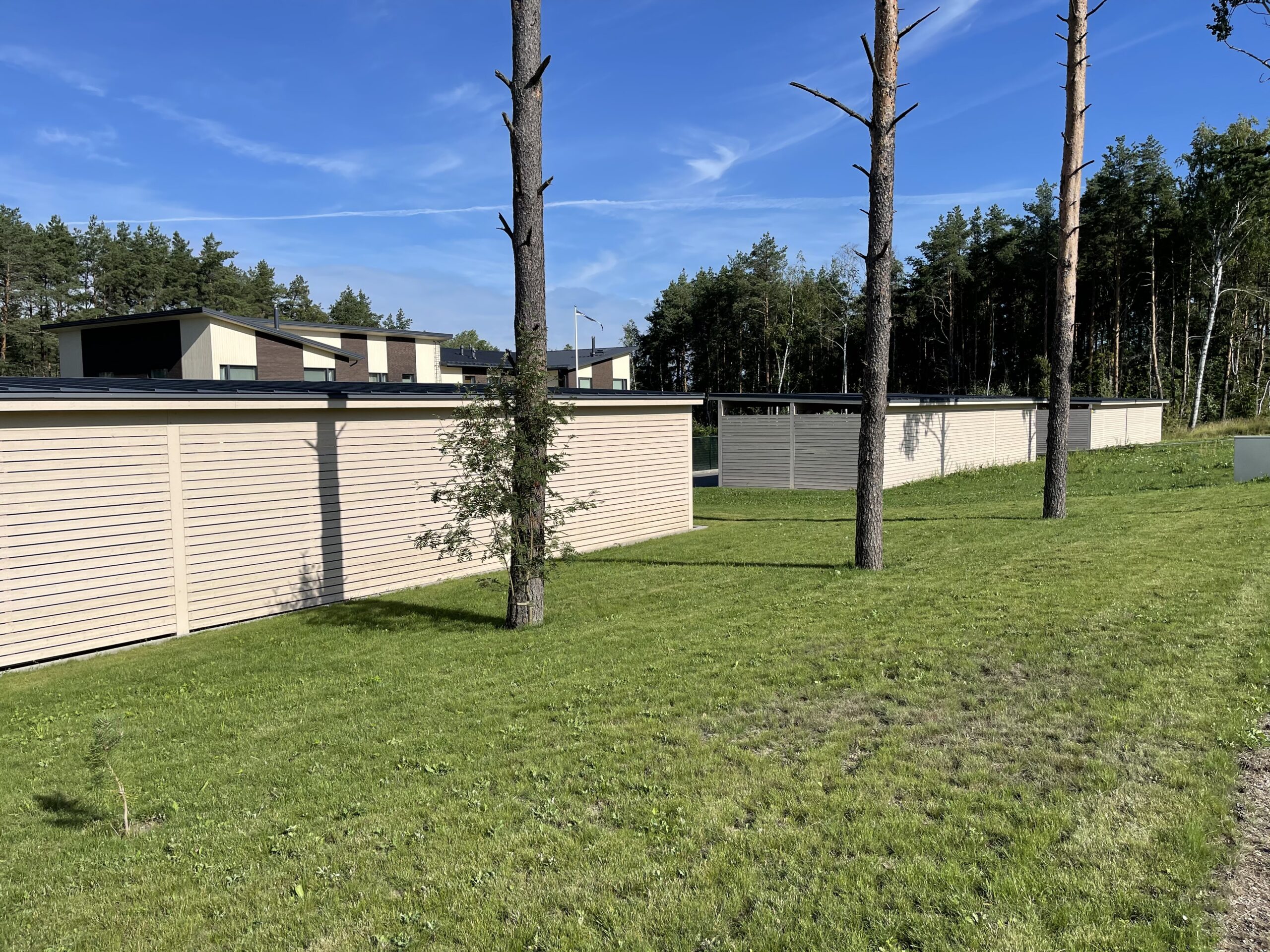 Carport for a Multi-Family House